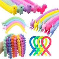 Juguetes Antiestrés De Unicorns Stretch String TPR Rope Alivio De Estrés Y Ventilación Para Autismo Juguetes Interactivos Divertidos Para Niños Y Adultos - details 0