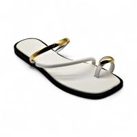 Calzados soraia, Sandalias Planas de Mujer con anillo dorado y Detalles Metálicos, Estilo Minimalista con Tira Dedo, Diseño Elegante para Verano, Perfectas para Playa, Paseos o Eventos Casuales ✅ Entrega 24/72h a España (península) Playa Metal Playa Playa - details 0