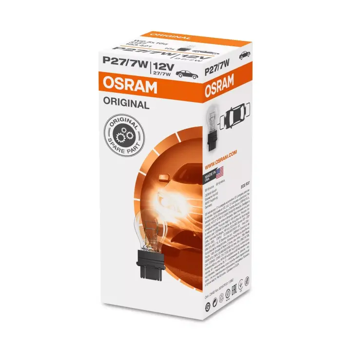 OSRAM ORIGINAL - S8 WEDGE BASE P27/7W 1UD - 1