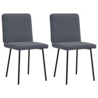 vidaXL Sillas de comedor 2 unidades terciopelo en color Amarillo/Rosa/Verde oscuro y más | cómodas modernas ergonómicas para comedor cocina salón hogar - details 8