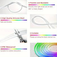 Tira De Luces LED RGBIC USB Para Juegos Con Retroiluminación Y Sincronización De Música Bluetooth F Flexible Y Neón Para El Dormitorio - details 5