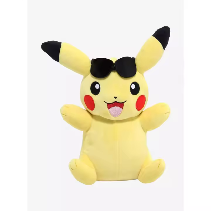 Peluche Pokemon - Pikachu with sunglasses 20cm Raíz Merchan-Store - 1