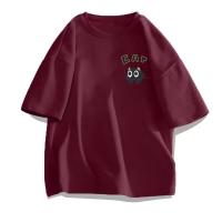 Camiseta De Verano Para Hombre Edici\u00f3n Limitada Talla M-8XL Estilo Casual Coreano Suelta Con Estampado De Gato Negro Anime - details 5
