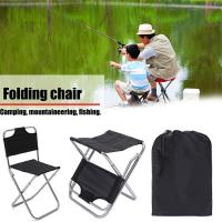 Silla Plegable De Aluminio Para Camping Y Pesca Silla De Pescar Portátil Para Exteriores Asiento De Escritorio Móvil Mini Almacenamiento Herramientas De Senderismo Picnic - details 3