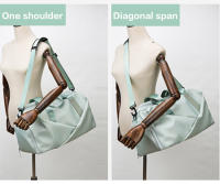 Bolso Deportivo Para Mujer Multifuncional De Viaje Y Gimnasio Con Almacenamiento Seco Y Humedal Bolsa De Mano Para Natación Y Yoga Con Almacenamiento De Zapatillas Bolsa Diaria De Hombro Fin De Semana - details 12