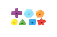 Juguetes Educativos Montessori Para Niños Bloques Arcoíris De Madera Juego De Ensamblaje De Colores Y Formas Entrenamiento De Motricidad Finas Para Bebés Y Niños Pequeños - details 16