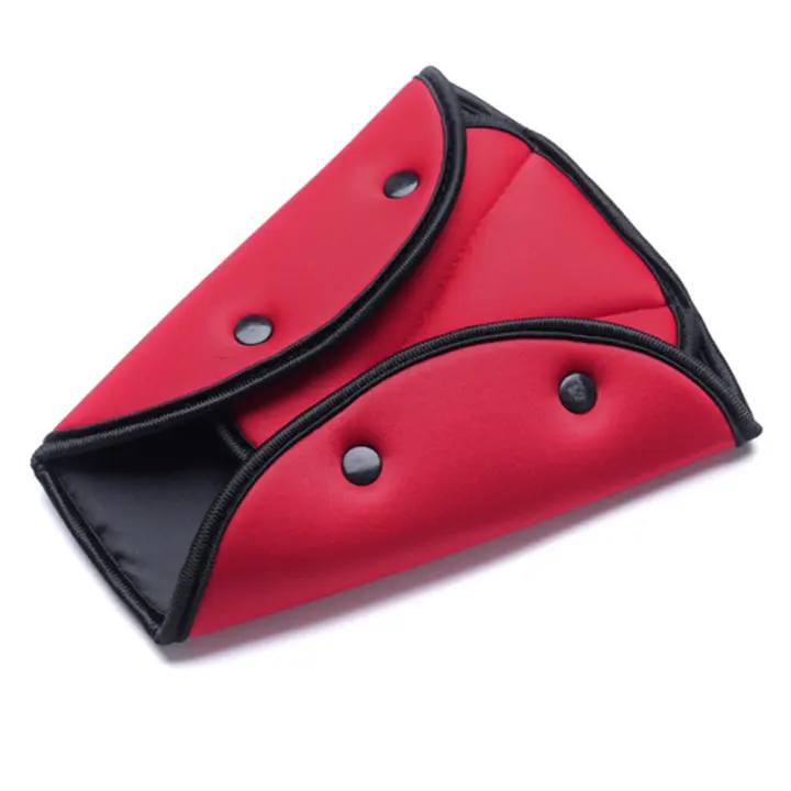 Almohadilla De Cinturón De Seguridad Para Coche Ajustable Y Estanca Protección Para Niños Y Niñas Material PP Algodón - 1