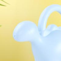 Regadera De Jardín Durable En Colores Caramelo Con Forma De Animal De Dibujos Animados Ligera Y Portátil Para Niños - details 2