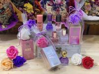 Lote de 6 Miniaturas de perfume con rosa de jabón perfumada - Regalos originales para invitadas de Boda, Comuniones, Bautizos, Aniversarios y Fiestas - details 1