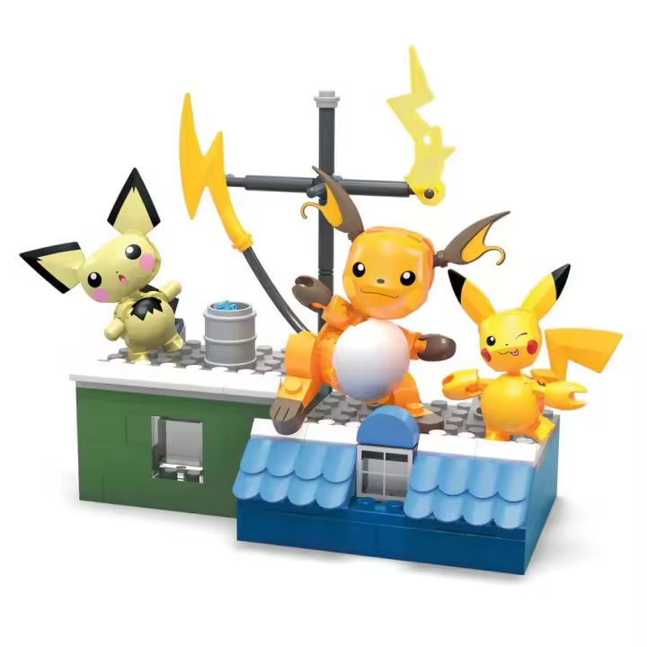 Mega Conjunto De Evolución Del Kit De Construcción De Pikachu Pokemon - 1