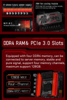 Placa Base MACHINIST X99 RS9 Para CPU Xeon E5 2640 2666 2667 2670 V3/V4 Soporte LGA 2011-3 Slot DDR4 RAM M.2 NVME 128GB RAM - details 3
