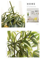45cm Planta Artificial De Vínculo Hojas De Iva Falsas Scindapsus Aureus Rattan Para Decoración De Hogar Boda Jardín - details 5