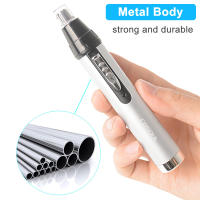 Trimmer De Pelo Nasal Cosoul N9Pro Recargable Para Hombres Y Mujeres Ajuste De Longitud De Acero Inoxidable Portátil Para Nariz Y Orejas - details 5