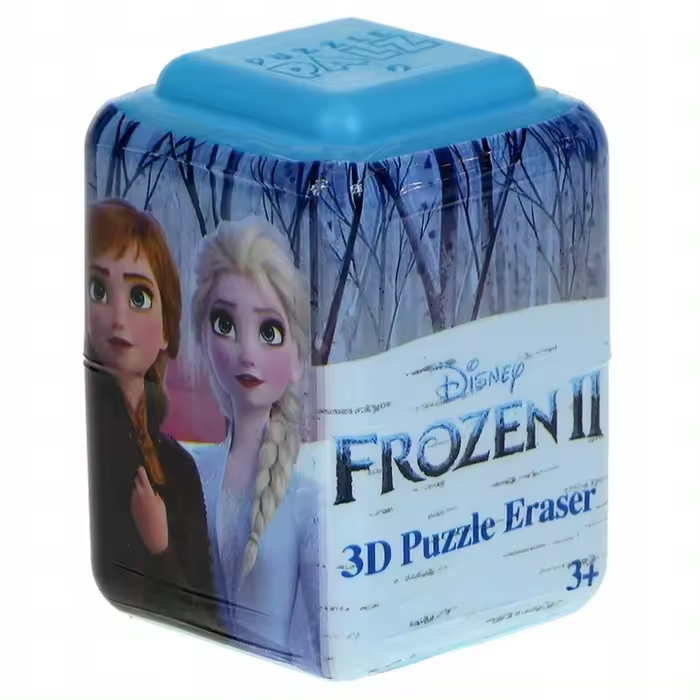 DISNEY FROZEN -  Rompecabezas Frozen 3D - Figura aleatoria - 1  UNIDAD -  Frozen II - Regalo divertido para niños y niñas - Produto Oficial - Edad recomendada mayores 3 años - 1