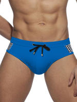 Bikini Briefs De Natación Para Hombre Con Almohadillas Removibles Short De Playa Surf Shorts Traje De Baño Elegante Y Sexy Material De Poliamida Y Spandex - details 4