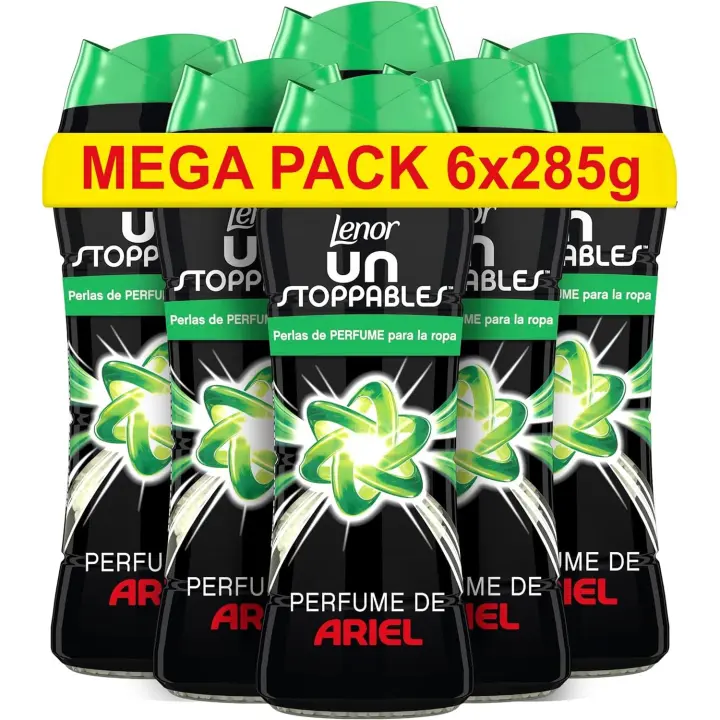 Perlas Suavizantes Lenor Unstoppables Lavadora 127 Lavados - Frescura Duradera - Fragancia Ariel - Floral - 1