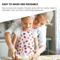 Delantal De Cocina Para Niños Y Niñas Conjunto De Herramientas De Cocina Para Chef Incluye Delantal Y Sombrero De Chef Para Niños Y Chicos - details 2