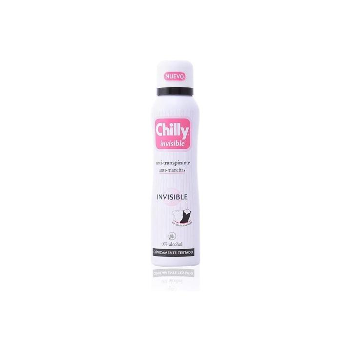 Chilly Deo-Spray Invisible 150 Ml – Unsichtbarer & Zuverlässiger Schutz
