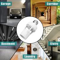 Soporte De Lámpara E27 Con Sensor De Movimiento PIR 360 Grados Y Luz LED No Ajustable Tiempo De Retardo Base De Diodo Emisor De Luz AC 100V-265V - details 19