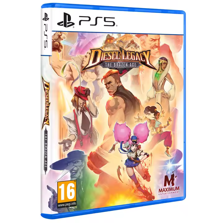 DIESEL LEGACY THE BRAZEN AGE PS5 - Nuevo a estrenar - PAL España - Meridiem Games - Beat m Up - Juego de Lucha - 1