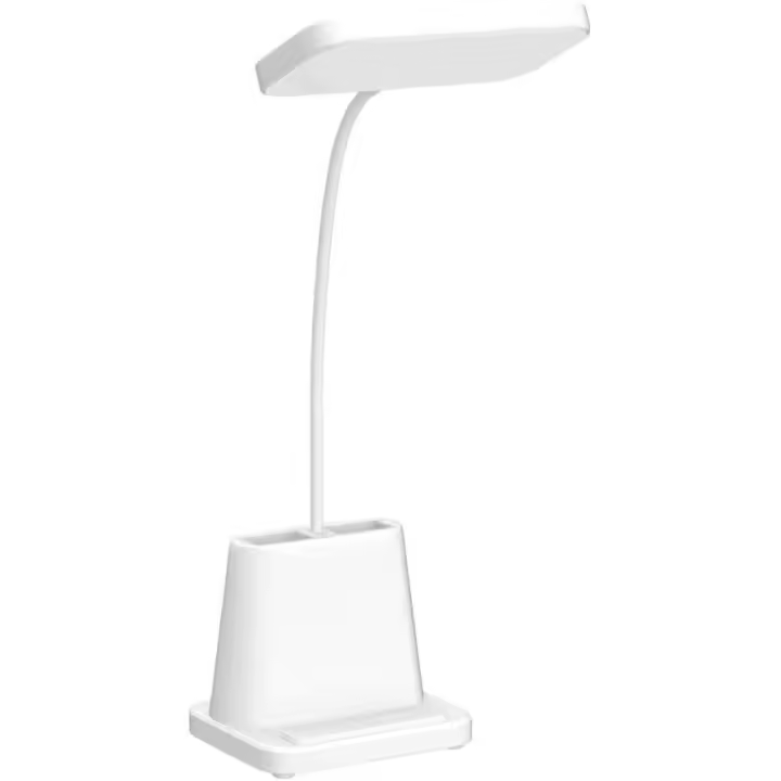 Lámpara de escritorio,lámpara de escritorio LED regulable 3 modos,luz de escritorio con protección para los ojos portalápices - 1
