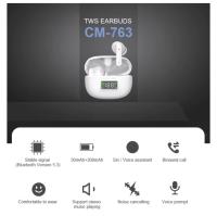 Auriculares tws con cancelacion activa de ruido, auriculares inalámbricos con bluetooth  y pantalla estéreo - details 1
