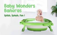 Baby Wonders® Bañera Bebé Recién Nacido Plegable con Patas + Cojín, Bañera Portátil Ducha Bebé, Bañera con Patas Bebé - details 1