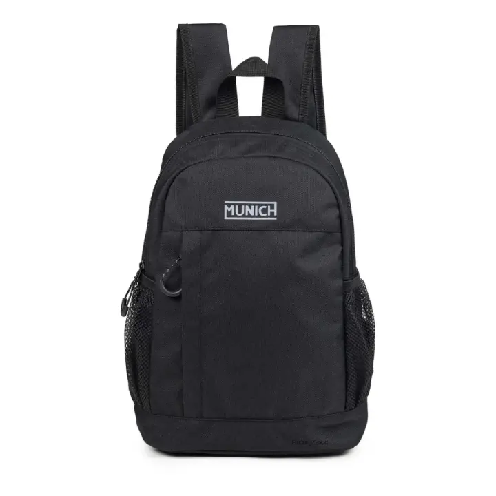 MUNICH SLIM SMALL BACKPACK MOCHILA PEQUEÑA NEGRA - 1