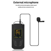 Micrófono Lavalier Inalámbrico UHF Doble Con 30 Canales Selección 30m Rango Para Grabación En Directo Cámara DSLR Y Teléfono Entrevista - details 8