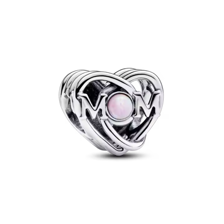 Charm Pandora Filigrana Corazón y Madre, Ref: 793233C01 - 1