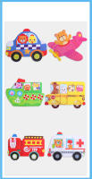 Puzzle De Madera 3D Para Bebés Y Niños Juguete Educativo De Ilustraciones Animales Y Oceanos Estilo Cartoon Enseñanza Cognitiva - details 5