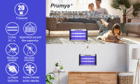 Lámpara antimosquitos 20W 1800V Alcance efectivo de la lámpara UV 25-30 m² Mata moscas para interiores y exteriores con cepillo de limpieza Lampara Mata Insectos para interior o exterior - details 0