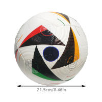 Pelota De Fútbol Clásica Tamaño 5 Hecha a Mano Con Cuero PU Duradera Para Deportes Al Aire Libre Entrenamiento Y Juegos - details 0