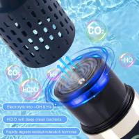 Purificador de Frutas y Verduras con Tecnología de Iones OH, Esterilización en Forma de Cápsula, Temporizador Mecánico, Capacidad de 8L, para Limpiar Granos, Arroz, Carne y Mariscos (Azul) - details 8