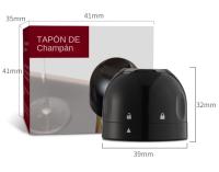 Tapa De Vino De Silicona Reutilizable 1/2Pcs Para Botella De Vino Tinto Y Champaña Mantén La Frescura Herramientas De Barra - details 9