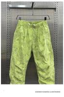 Pantalones Harem Casual Para Hombre Estilo Chino Con Cintura Elástica Y Bolsillos Impresos Ajuste Suave Para Primavera Y Otoño - details 3