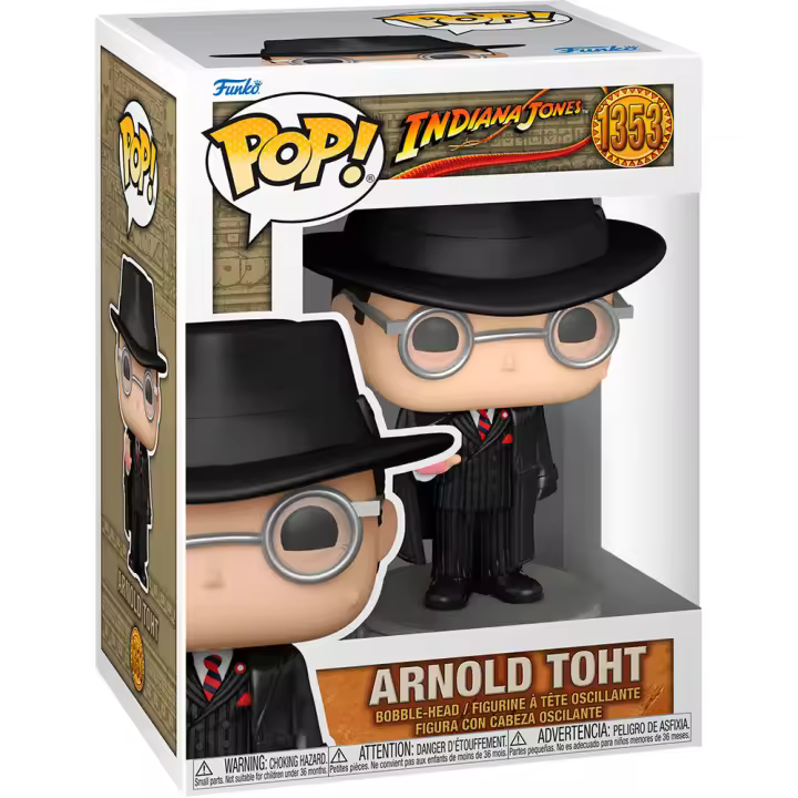 Figura Pop Indiana Jones Arnold Toht-Figura de Vinilo Coleccionable - Idea de Regalo- Mercancia Oficial - Juguetes para Niños y Adultos - Movies Fans - Muñeco para Coleccionistas y Exposición - 1