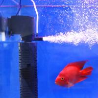 Filtro De Acuario Sumergible 3 En 1 Silencioso Con Bomba Interna Purificador De Agua Para Aireación Y Oxigenación De Tanques De Peces - details 0