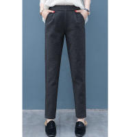 Nuevos Pantalones Harem Clásicos Para Mujer 2024 Alta Cintura Pierna Ancha Estilo Casual Solido Pantalones Sueltos Versátiles De Pierna Larga - details 10