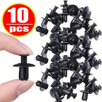 Clavija De Plástico Para Coche 8mm Fijador De Empuñadura Negra Para Parachoques Y Bumper 10/50/100 Piezas Accesorios De Automóvil - details 6