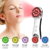 Masajeador De Rostro RF Rejuvenecimiento De La Piel LED Facial Levantamiento Belleza Vibración Eliminación De Arrugas Cuidado Del Piel - details 3