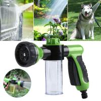 Pistola De Baño Para Perros Con Rojellador De 3 Modos Ajustable Lanzador De Espuma De Jabón Para Limpieza De Mascotas Herramienta De Limpieza Para Animales Domésticos - details 0