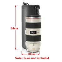 Bolsa De Lente De Cámara Impermeable Con Cordón Tamaño S M L XL Para Canon Sony Nikon Accesorios De Cámara Con Gancho - details 14