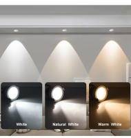 Lámpara De Techo Recargada LED De Aluminio Spot Light 5W 7W 9W 12W Iluminación Decorativa Para Exhibición 110V 220V - details 3