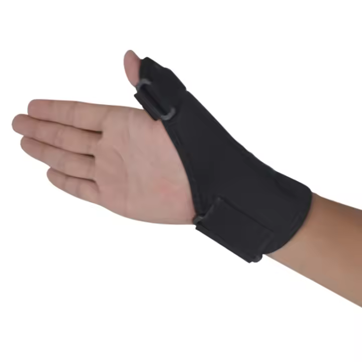 Soporte De Muñeca Y Dedo Medio Médico Deportivo Spica Estabilizador De Artritis Ajustable Alivio Del Dolor En Mano Y Muñeca Universal Para Adultos Mayores De 13 Años Material De Nylon - 1