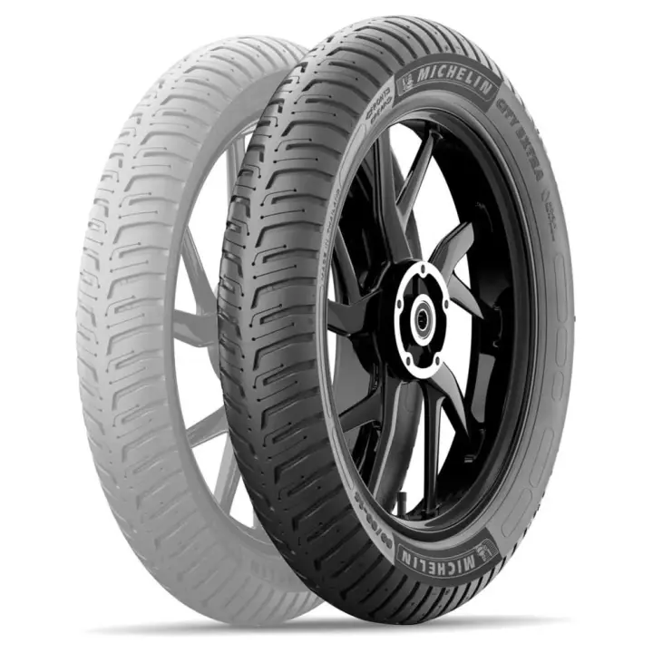 Michelin Moto Neumático Delantero/trasero De Scooter City Extra 52s Tl - 1