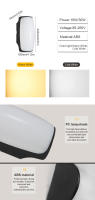 Luz Exterior LED Impermeable IP66 Sensor De Movimiento Luz De Pared Exterior Iluminación Exterior Lámpara De Pared Moderna - details 5