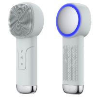 Limpieza Facial Sonic 6 En 1 Con Función Térmica Masajeador De Piel Impermeable Y Silicona Limpieza Facial Electrónica - details 14