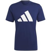Adidas Camiseta Hombre Manga Corta Azul Marino Temporada 2024 - TR-ES FR LOGO - details 1