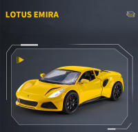 Coche De Juguete Lotus Emira a Escala 1/24 En Aleación De Zinc Con Sonido Y Luz Modelo Deportivo Para Coleccionistas Boys - details 1